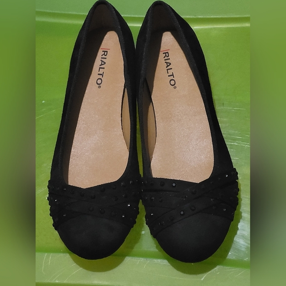 Rialto Shoes - Rialto Black Women's Flats